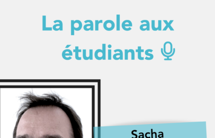 Sacha, étudiant de la formation d'audioprothésiste