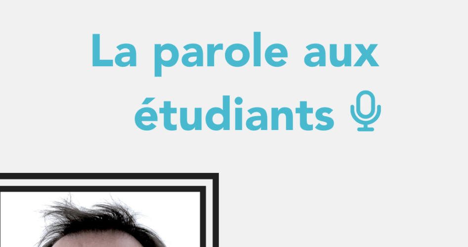 Sacha, étudiant de la formation d'audioprothésiste