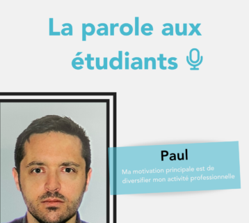 Paul, étudiant de la formation d'audioprothésiste