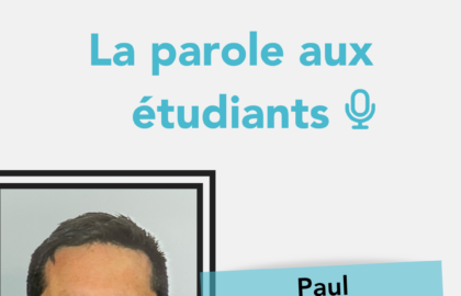 Paul, étudiant de la formation d'audioprothésiste